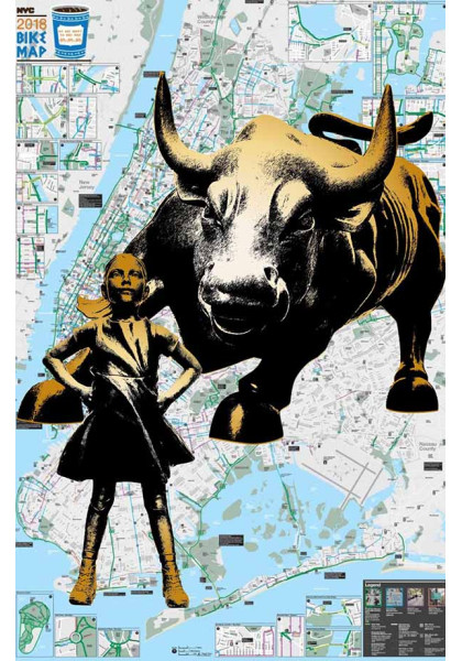 FEARLESS GIRL N BULL